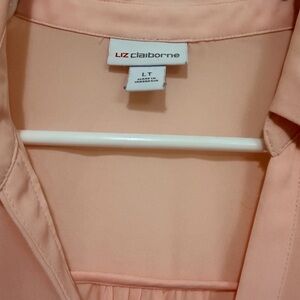Liz Claiborne Women's Light Peach Blouse